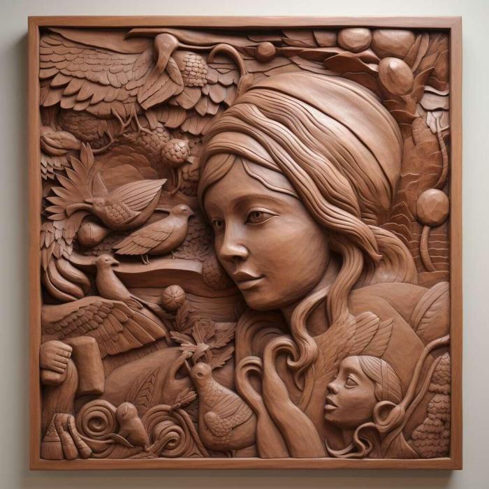 نموذج ثلاثي الأبعاد لآلة CNC 3D Art 